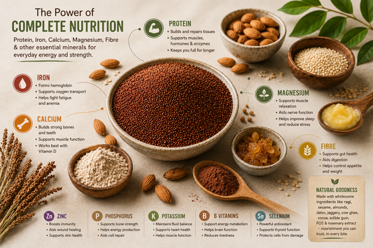 Not just Protein, the Complete nutrition - Iron, Calcium & Magnesium