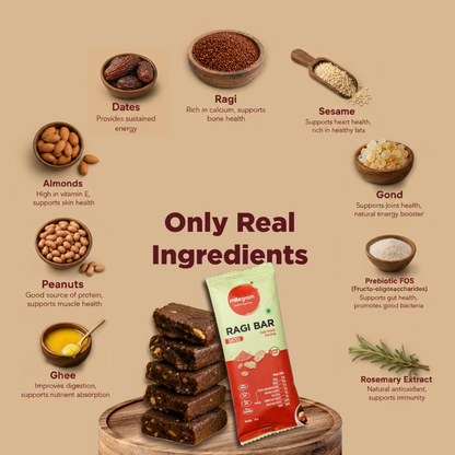 Ragi Bar - Date (Pack of 12 X 30g)