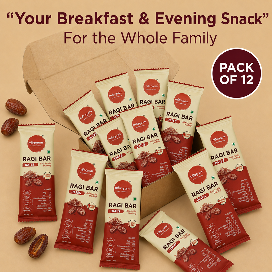 Ragi Bar - Date (Pack of 12 X 30g)