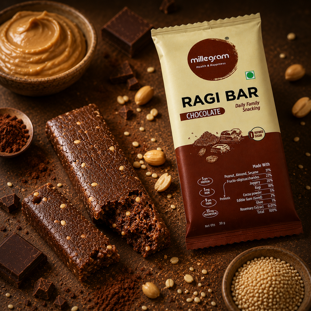 Ragi Bar - Chocolate (Pack of 12 X 30g)