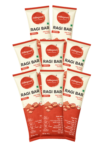 Ragi Bar - Date Flavor (Pack of 12 X 30g)